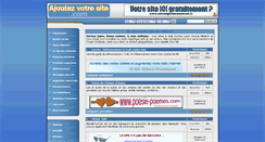 Desktop Screenshot of ajoutezvotresite.com
